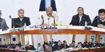 Surinder Choudhary reviews progress on development works in Rajouri