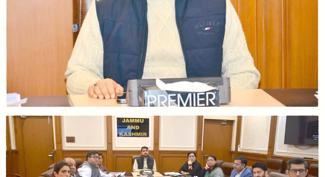 Aijaz Asad reviews Centrally Sponsored Schemes of RDD & PR Department