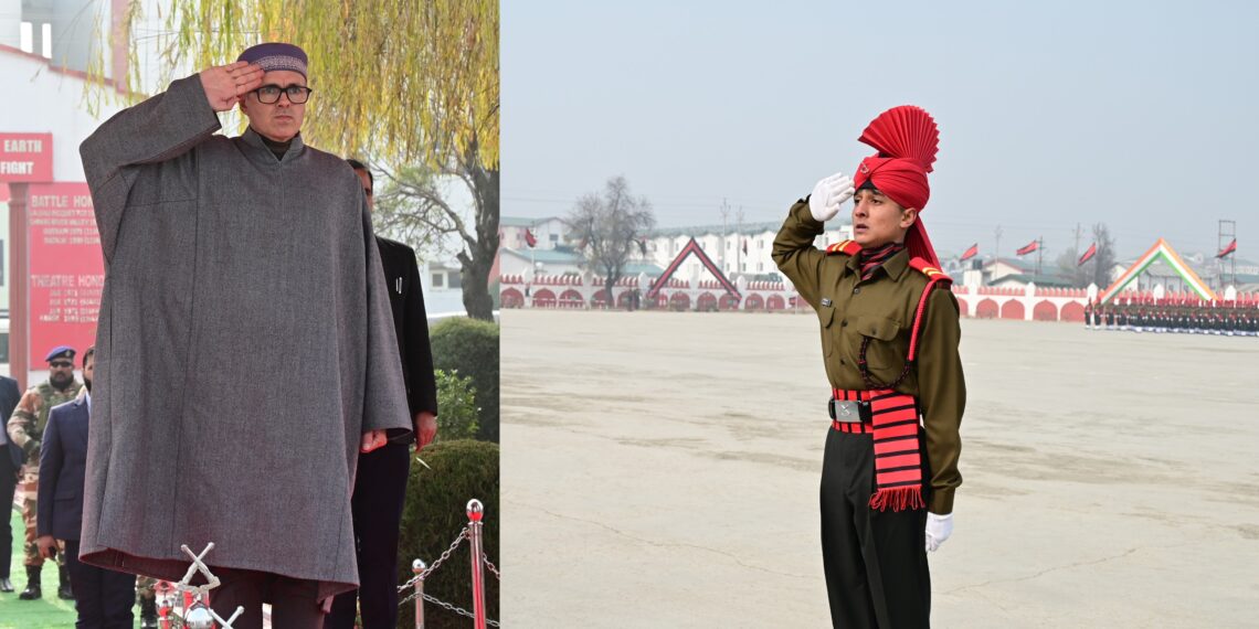CM Omar Abdullah attends passing out parade of Agniveer batch in Srinagar