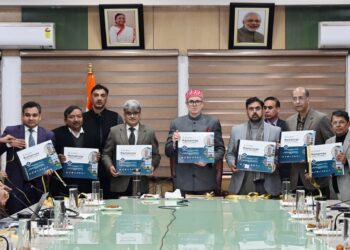 CM Omar Abdullah releases ‘Samnvay’, coffee-table book chronicling J&K’s digital transformation