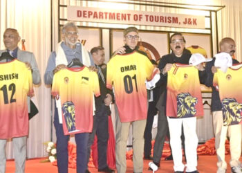 CM Omar Abdullah unveils official logo of Jammu Marathon, to be held on March 29