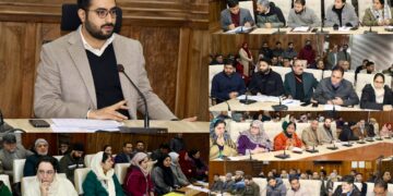 DC Srinagar assesses progress of Mission Yuva in the district