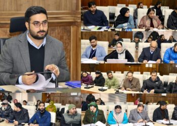 DC Srinagar reviews performance of Banks in implementation of Government sponsored schemes