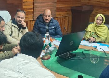Director Agriculture reviews expenditure under HADP, Capex and CSS in Srinagar