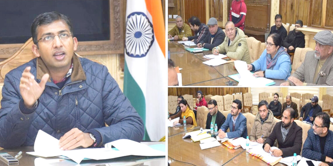 Div Com Kashmir reviews ATR on Stray Animal issues as per SC Directions