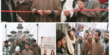 Div Com Kashmir Inaugurates Pheran Day, Jashn-e-Chilai-Kalan at Kashmir Haat