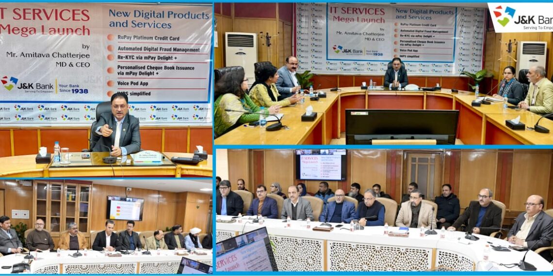 Focused on customer convenience, J&K Bank rolls out a suite of new digital products and services