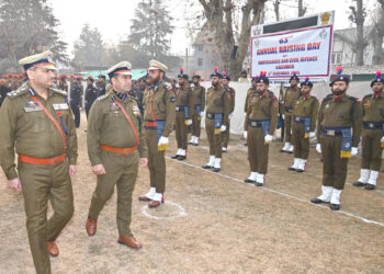 Home Guards, Civil Defence celebrate 63rd Raising Day in Srinagar