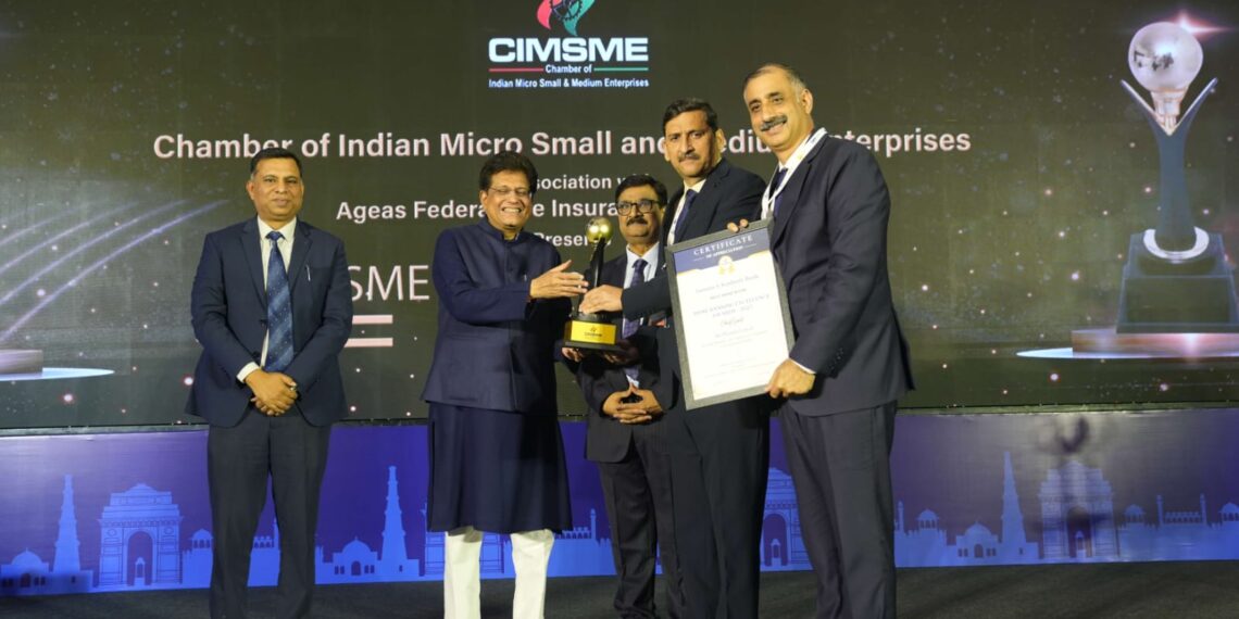 J&K Bank wins ‘Best MSME Bank’ at MSME Banking Excellence Awards 2025