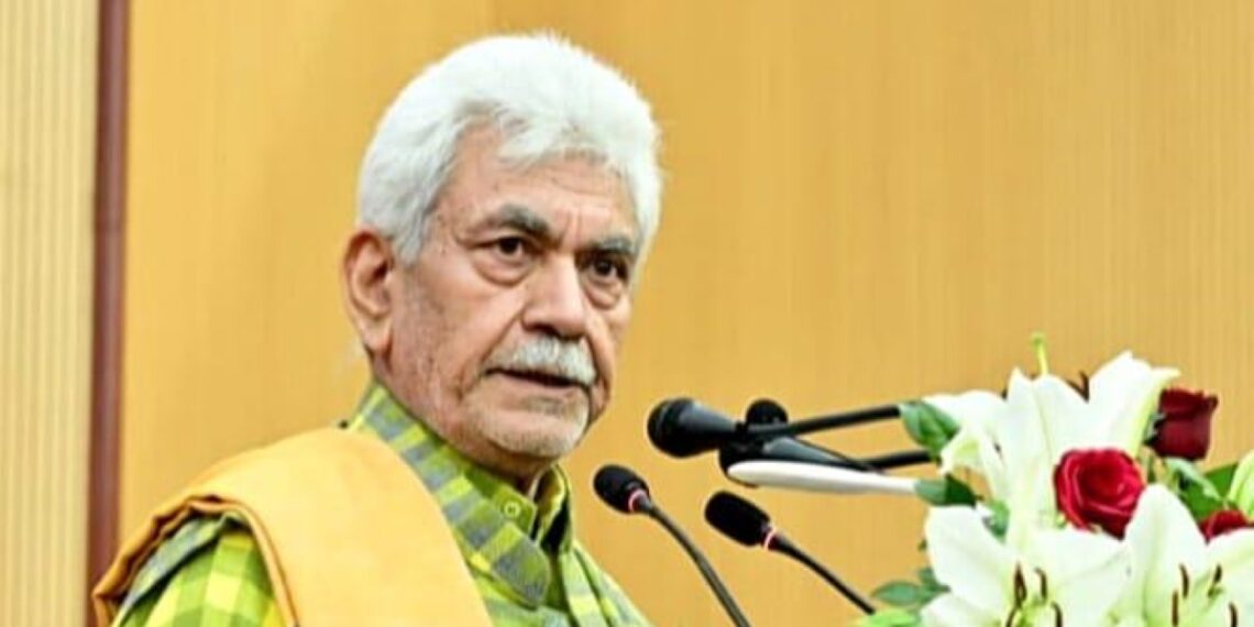 LG Sinha calls for decisive action against terrorists, their supporters
