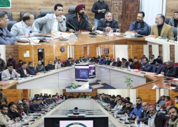 Mission Director reviews progress of HADP, JKCIP projects in Doda