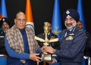 Draw lessons from ‘Operation Sindoor,’ remain prepared for future challenges: Rajnath to IAF commanders  
