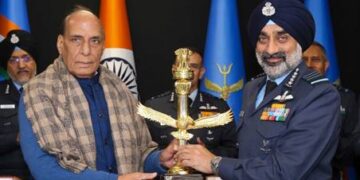 Draw lessons from ‘Operation Sindoor,’ remain prepared for future challenges: Rajnath to IAF commanders  