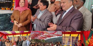 Sakeena Itoo inaugurates newly constructed Academic Block of GDC Pouni Reasi