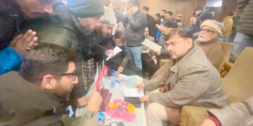 Satish Sharma meets deputations, reiterates commitment to people-centric governance