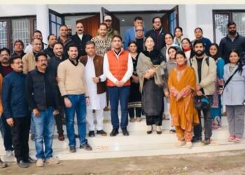 Secretary RDD inspects development projects in Marh Block