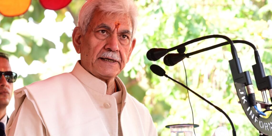Nation must set collective target to make Bharat powerful: LG Sinha
