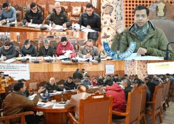 DC Shopian chairs DLRC/DCC meeting