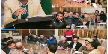 Vehicular Movement at Zojila Pass during Winters: Div Com Kashmir Reviews Preparedness Measures