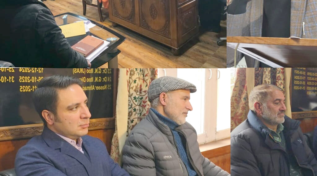 Dir SEK reviews Srinagar’s Educational Status